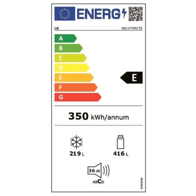 LG GSLV70MCTE Amerikaanse koelkast