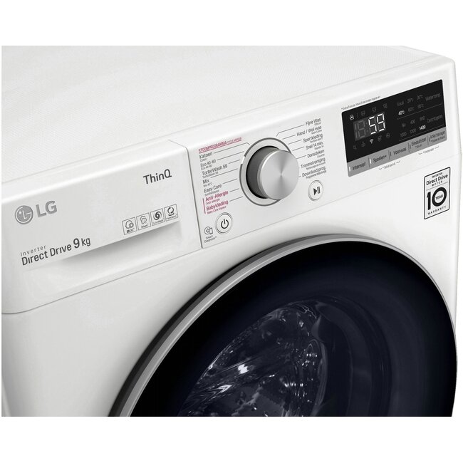 LG F4V709P1E wasmachine 9 kg