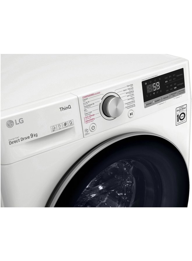 LG F4V709P1E wasmachine 9 kg