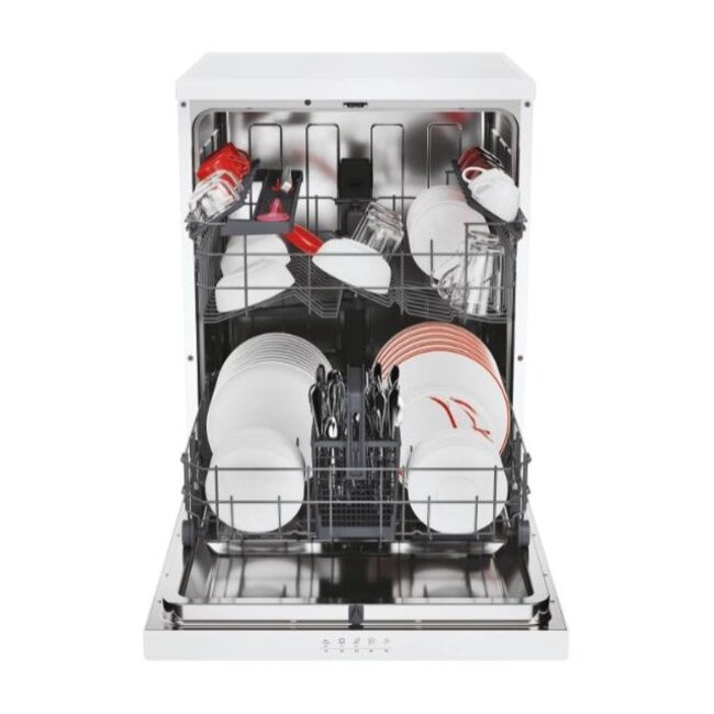 Hoover HF 3D7L0W vrijstaande vaatwasser | Autodeur