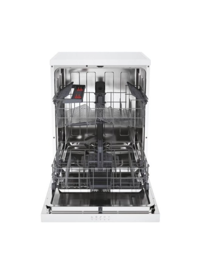 Hoover HF 3D7L0W vrijstaande vaatwasser | Autodeur
