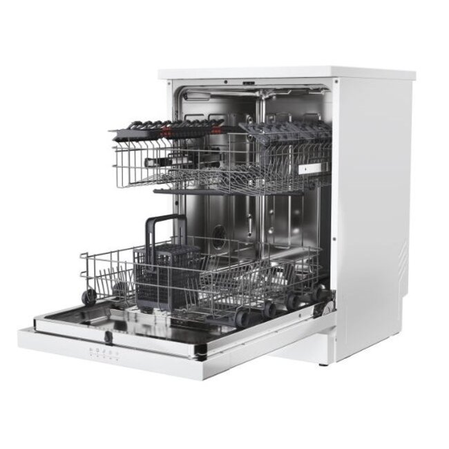 Hoover HF 3D7L0W vrijstaande vaatwasser | Autodeur