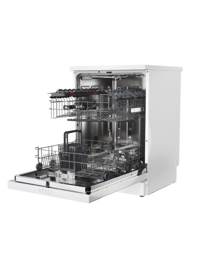 Hoover HF 3D7L0W vrijstaande vaatwasser | Autodeur