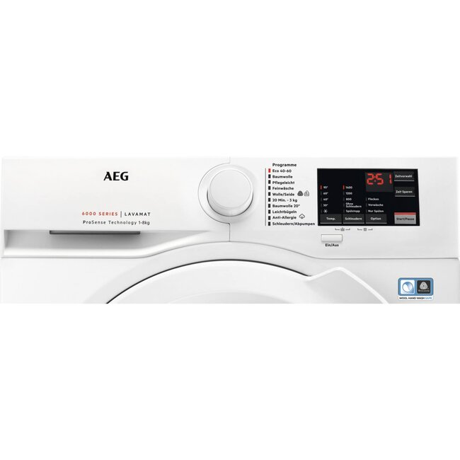 AEG L6FA48FL wasmachine | 8 kg | A label