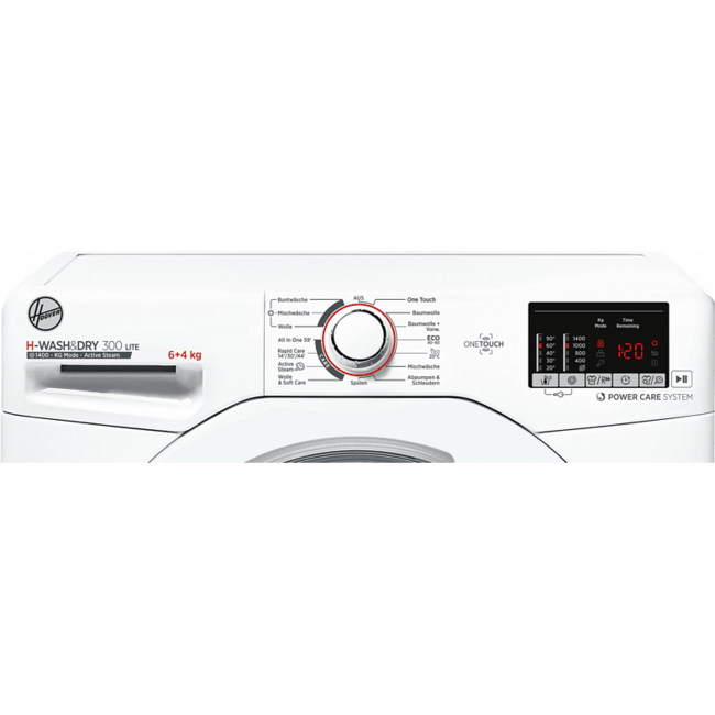 Hoover H3DS4Q4642DAE wasdroogcombinatie