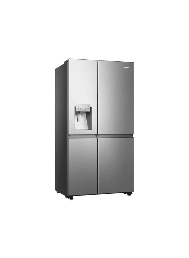 Hisense RS818N4TIE1 | Amerikaanse koelkast | RVS
