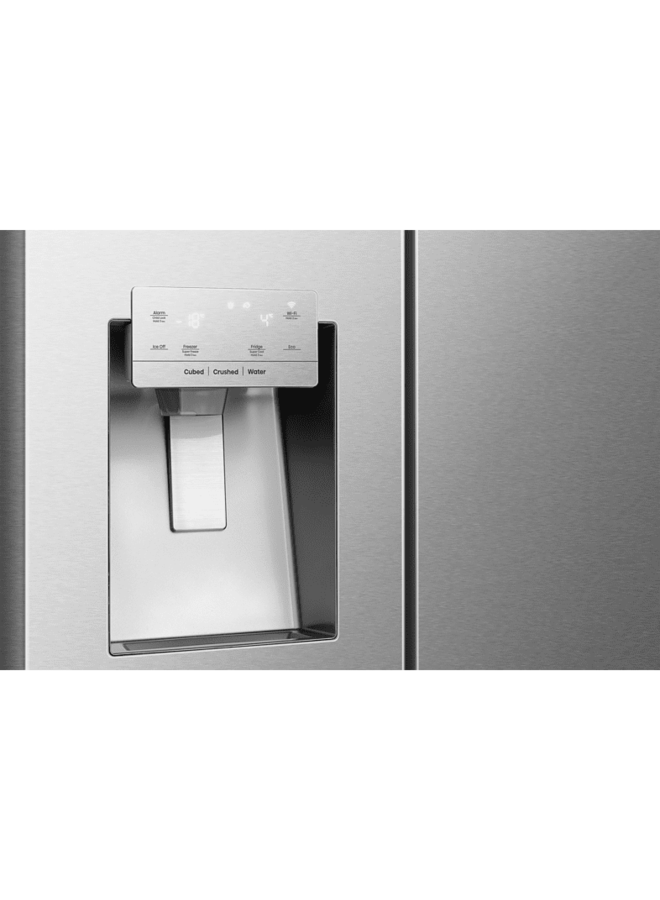 Hisense RS818N4TIE1 | Amerikaanse koelkast | RVS