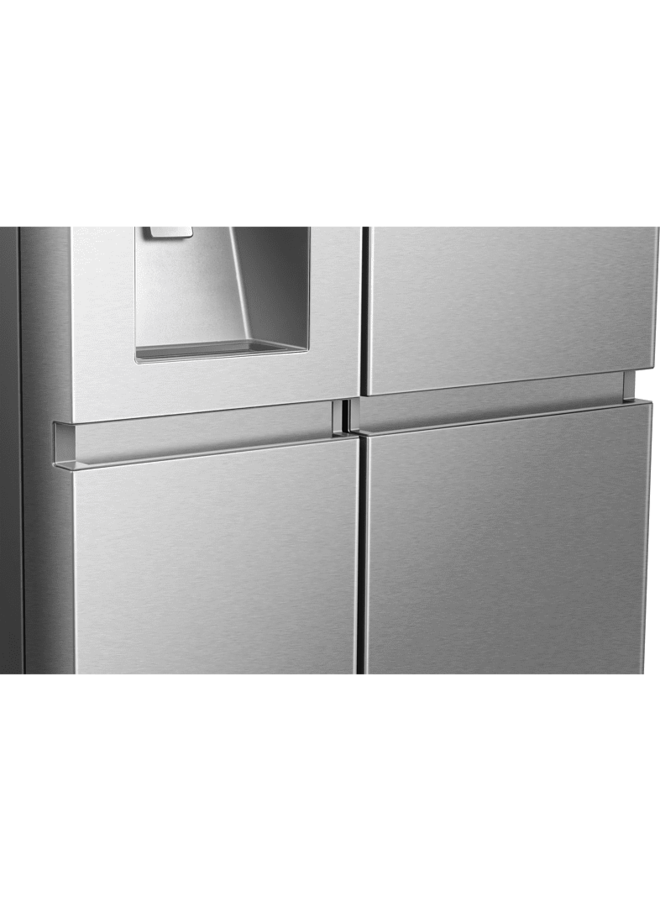 Hisense RS818N4TIE1 | Amerikaanse koelkast | RVS