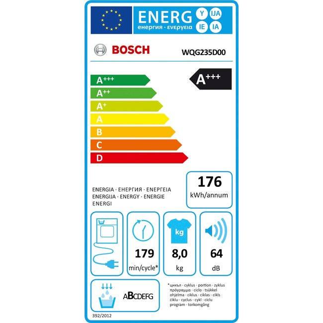 Bosch WQG235D00  | Warmtepompdroger |  8 kg