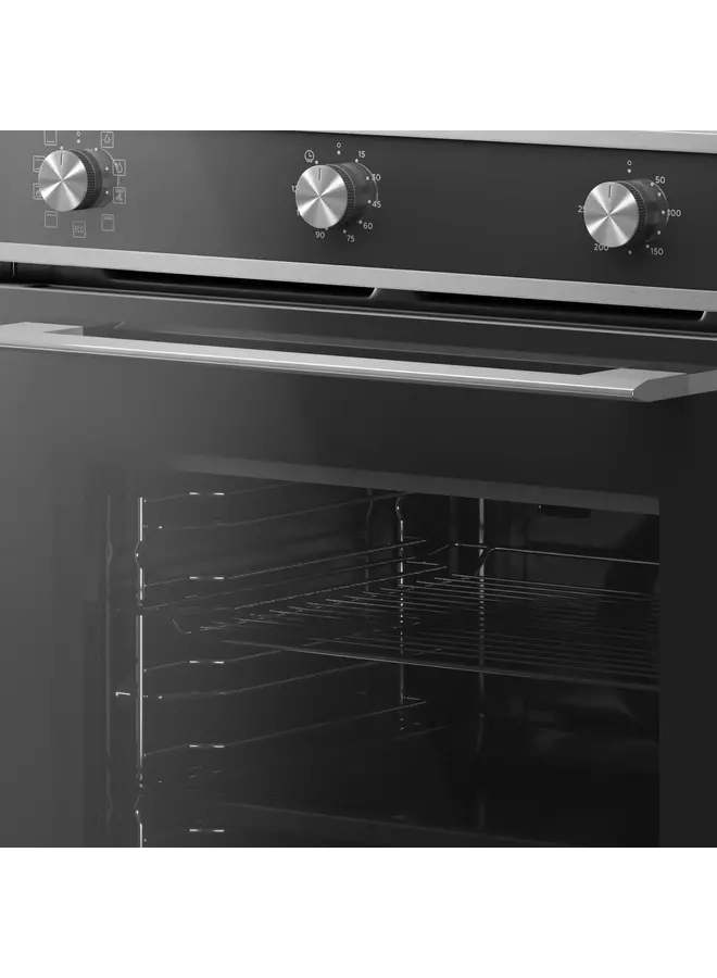 Inventum IOH6072RK inbouw oven | Zwart RVS | 60 cm
