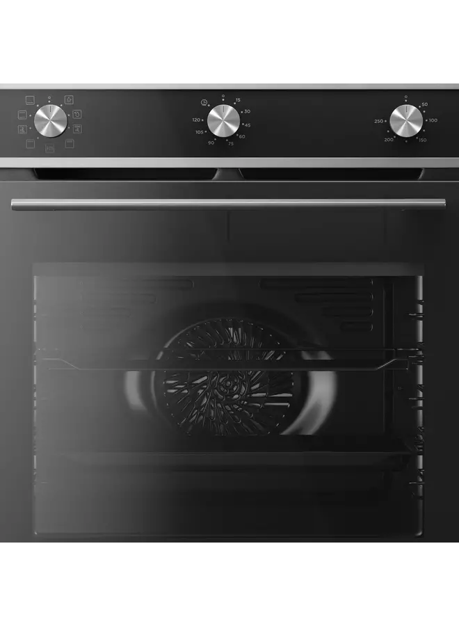 Inventum IOH6072RK inbouw oven | Zwart RVS | 60 cm