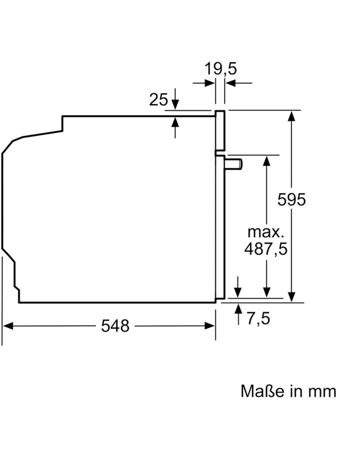 Neff XE4P oven met keramische koekplaat set