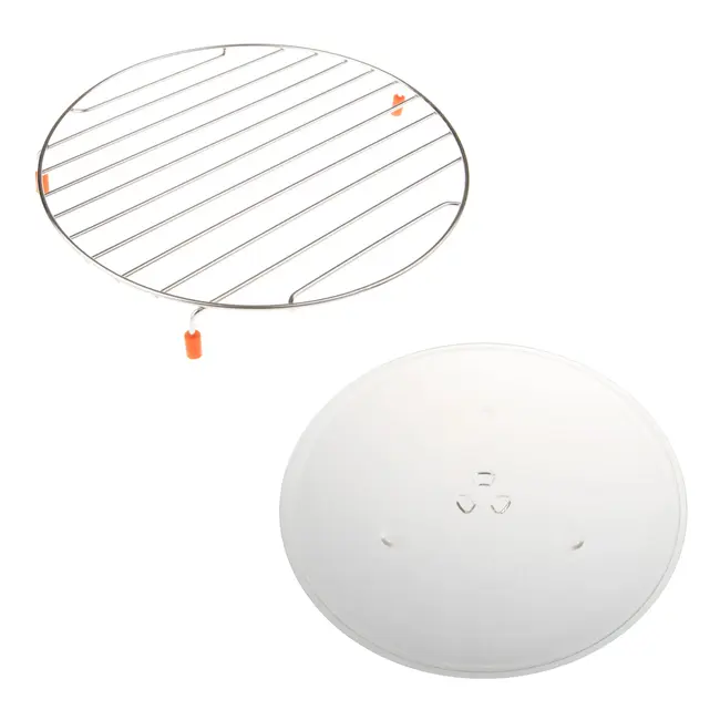 Inventum  IMC3834GT | Inbouw combimagnetron | 38 cm | Zwart