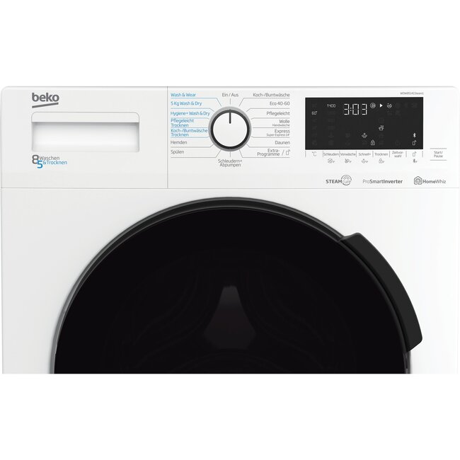 Beko WDW85141Steam1 wasdroogcombinatie 8/5 kg