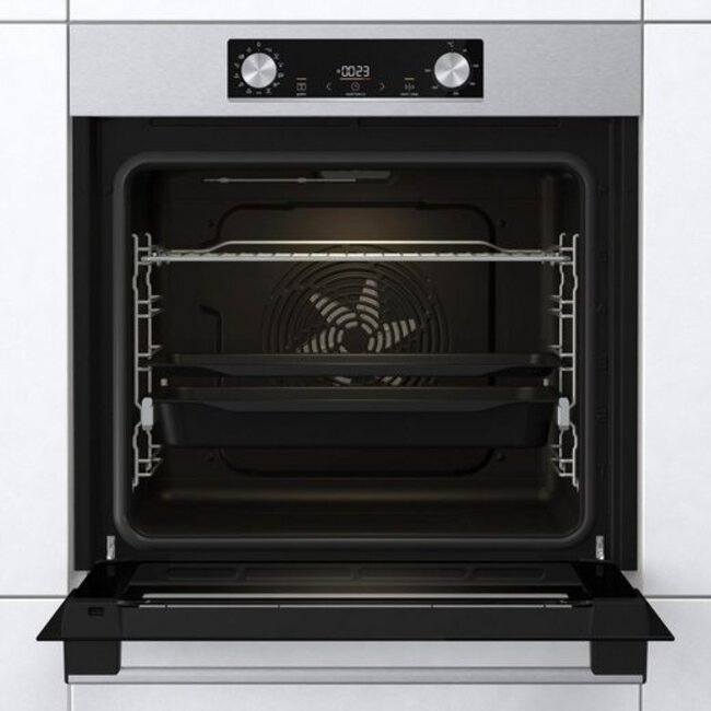 Gorenje BOS6737E06X  inbouw oven met gratis keramische kookplaat
