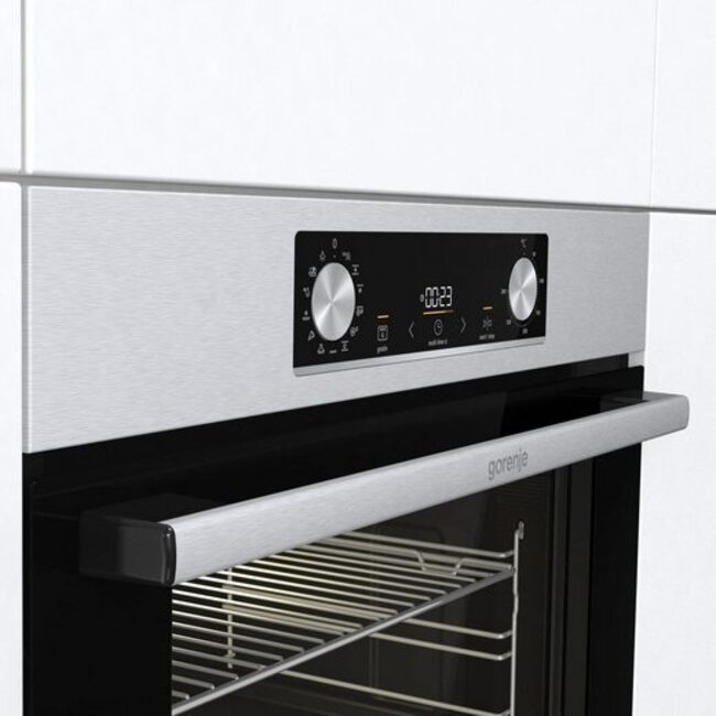 Gorenje BOS6737E06X  inbouw oven met gratis keramische kookplaat