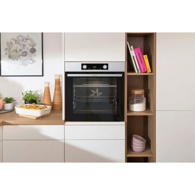 Gorenje BOS6737E06X  inbouw oven met gratis keramische kookplaat