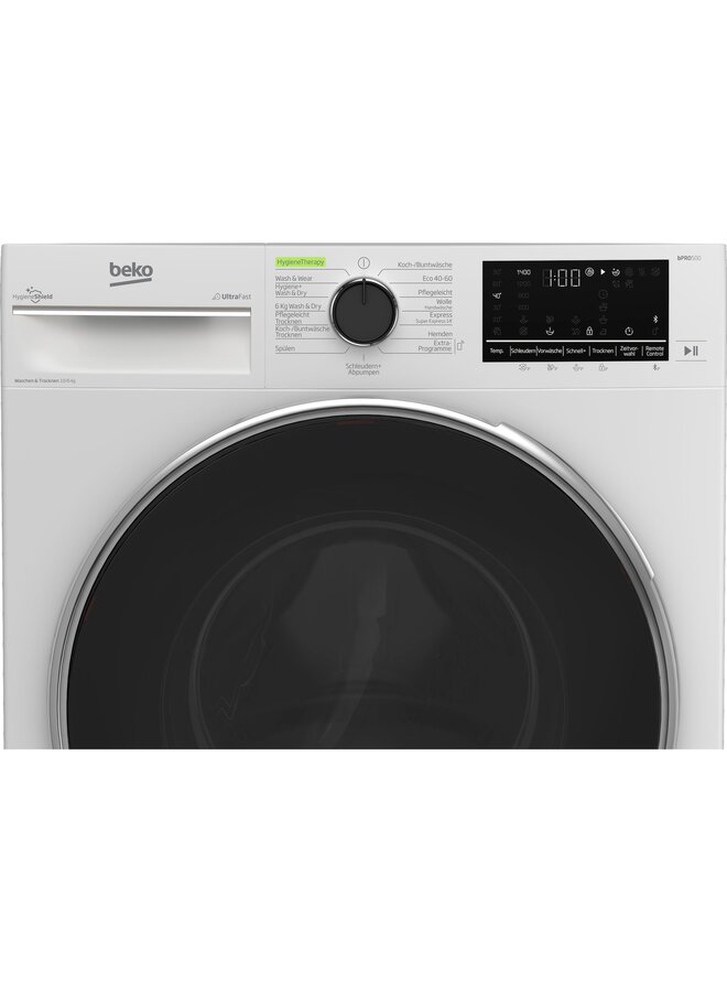 Beko B3DFT510442W wasdroogcombinatie 10 - 6 kg