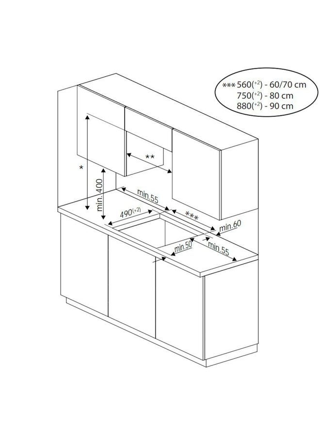 Beko BBSM12340X inbouw oven met gratis inductiekookplaat