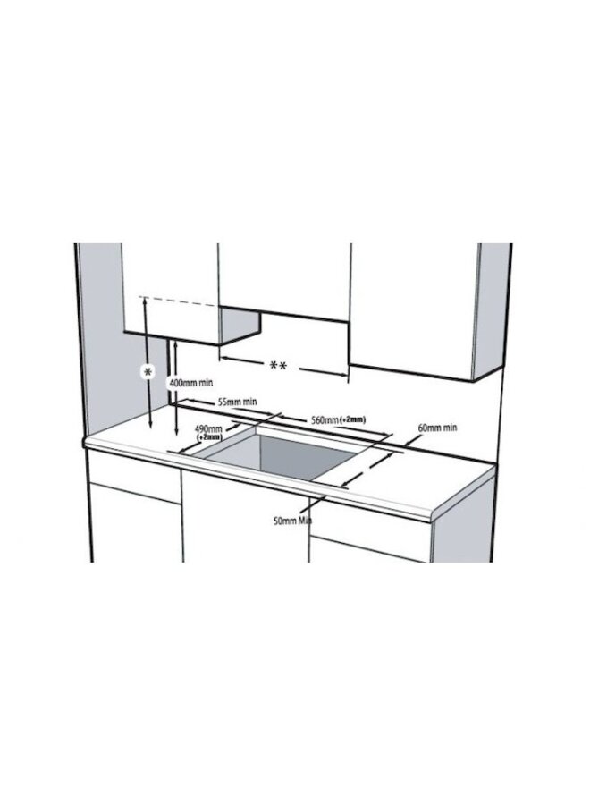 Beko HIC 64503 TX keramische kookplaat 60 cm