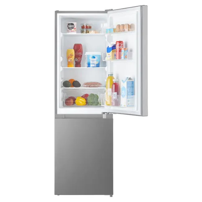 Inventum KV1500S | koelvriescombinatie | RVS | 150 cm