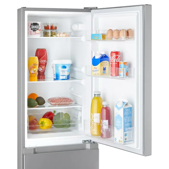 Inventum KV1500S | koelvriescombinatie | RVS | 150 cm