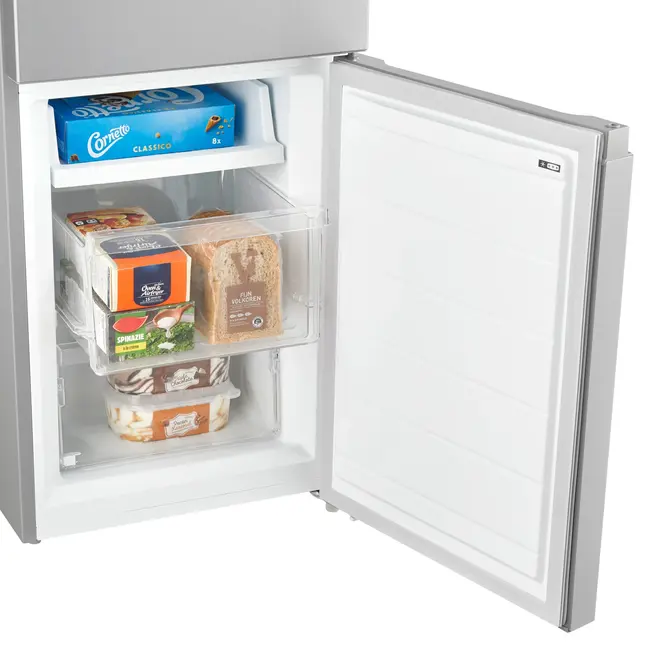 Inventum KV1500S | koelvriescombinatie | RVS | 150 cm