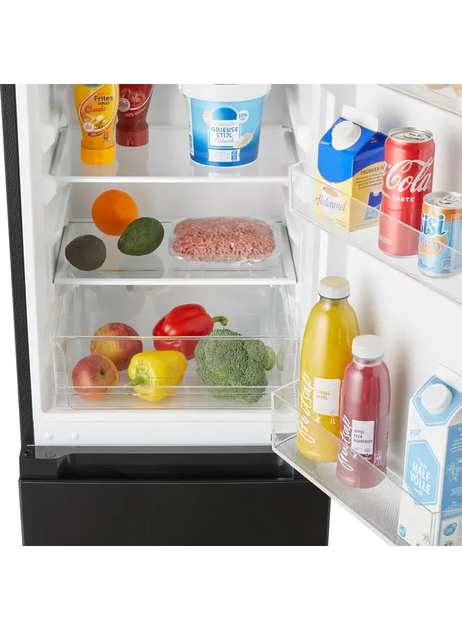 Inventum KV1500B koelvriescombinatie Zwart