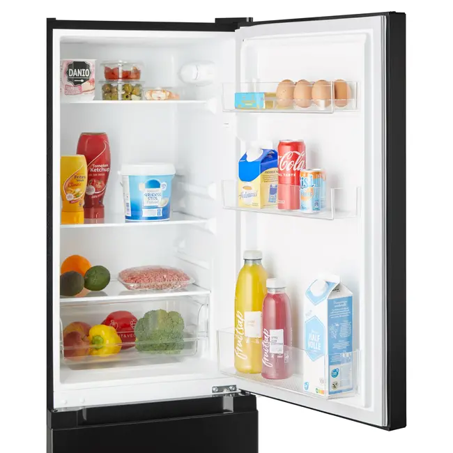 Inventum KV1500B | Koelvriescombinatie | Zwart | LowFrost