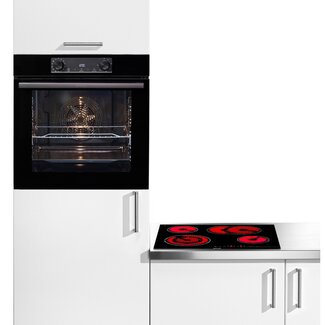 Gorenje Gorenje Black Pacific inbouw oven met keramische kookplaat set Gorenje Gorenje Black Pacific inbouw oven met keramische kookplaat set