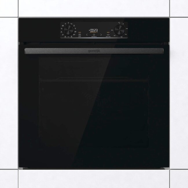 Gorenje Black Pacific inbouw oven met keramische kookplaat set