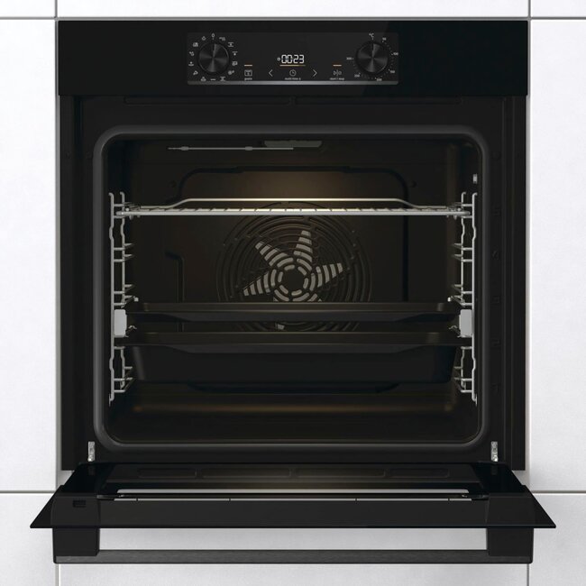 Gorenje Black Pacific inbouw oven met keramische kookplaat set