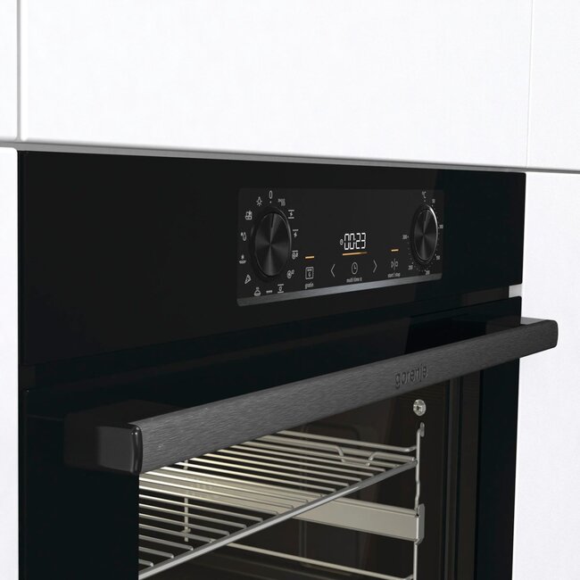 Gorenje Black Pacific inbouw oven met keramische kookplaat set