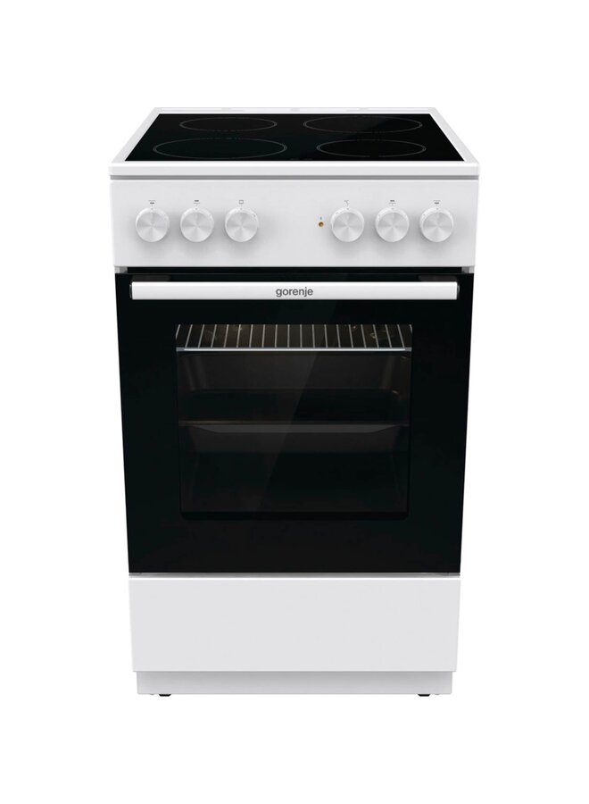GEC5A21WG | keramisch fornuis | 50 cm | Wit