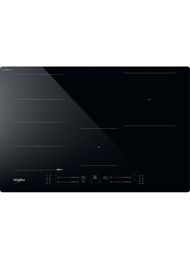 Whirlpool WF S1577 CPNE inductiekookplaat CleanProtect™