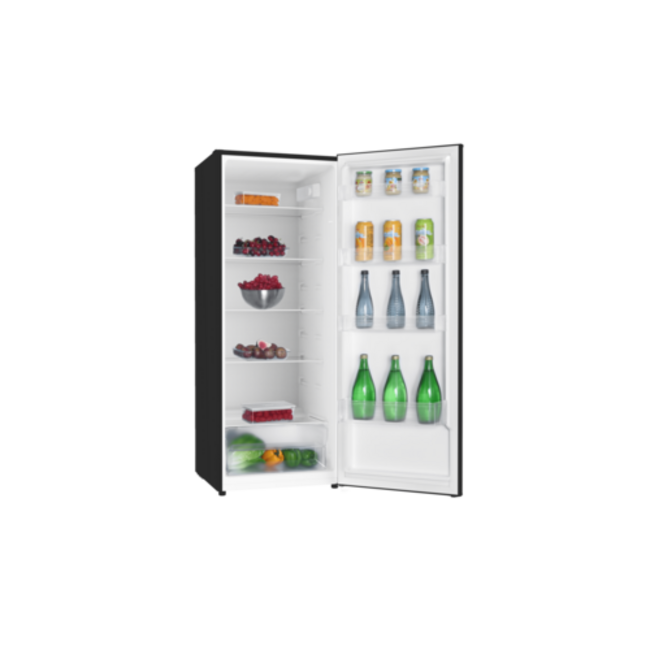 Wiggo WL-UR14E( B) koelkast Zwart 242 L