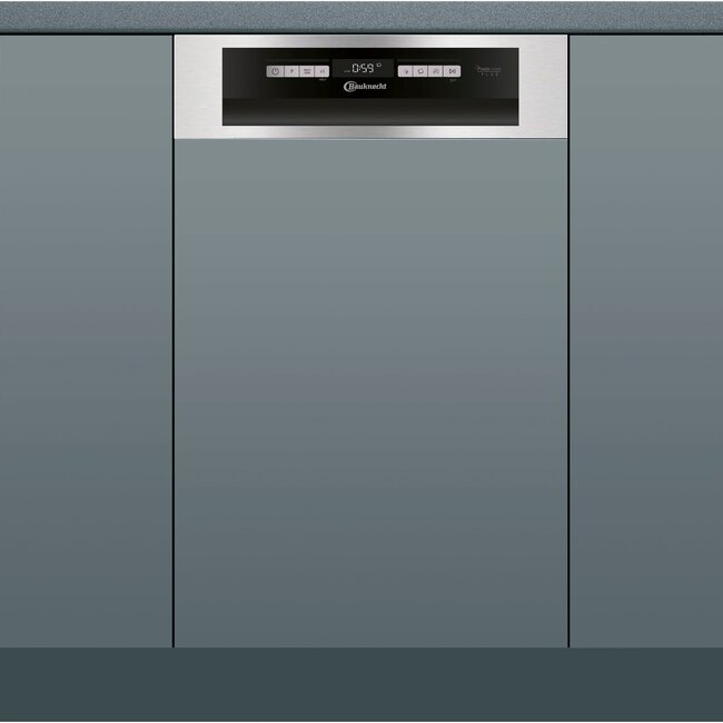Bauknecht BSBO 3O35 PF X | Half geintegreerde vaatwasser | 45 cm