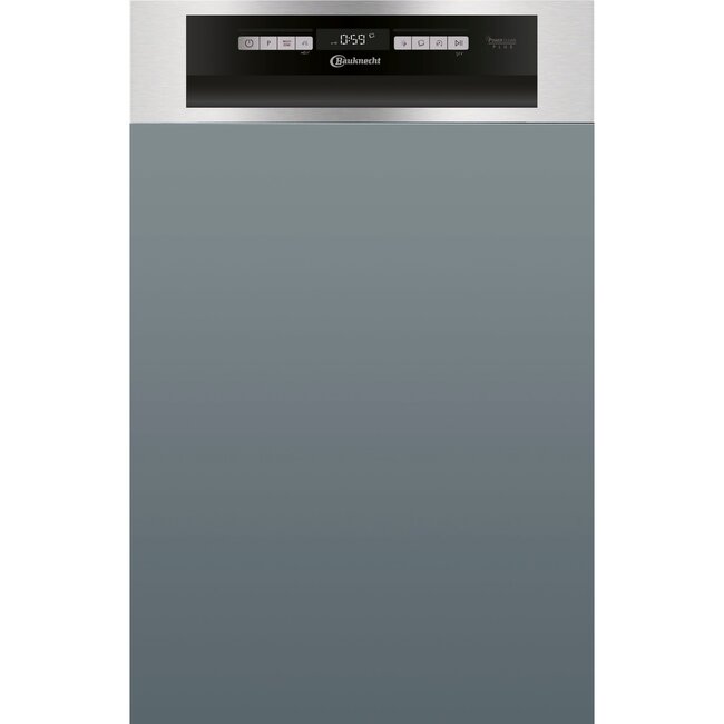 Bauknecht BSBO 3O35 PF X | Half geintegreerde vaatwasser | 45 cm