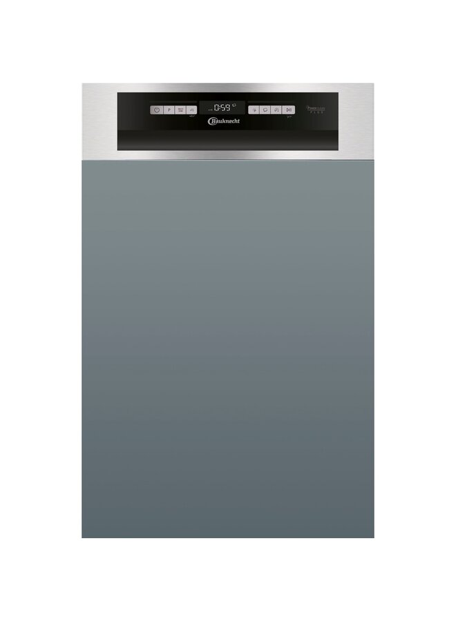 Bauknecht BSBO 3O35 PF X half geintegreerde vaatwasser 45 cm
