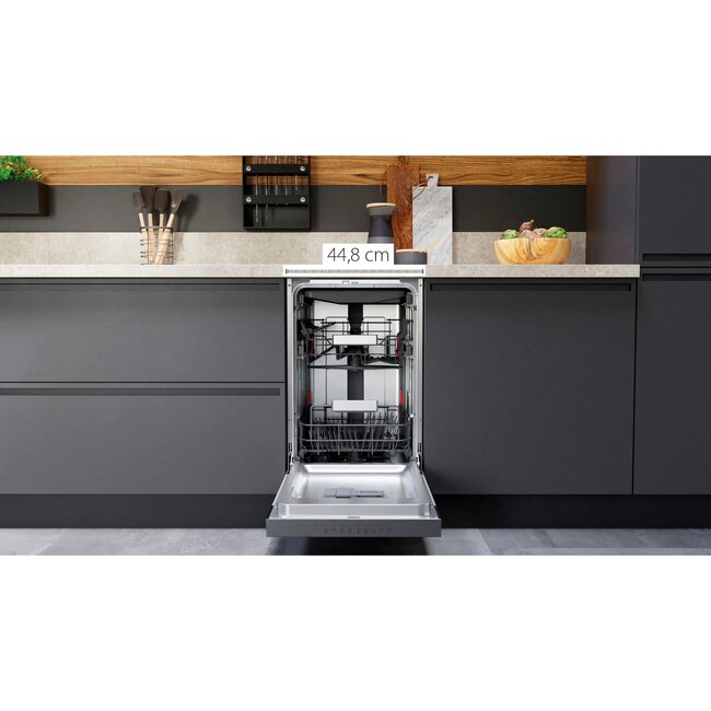 Bauknecht BSBO 3O35 PF X | Half geintegreerde vaatwasser | 45 cm