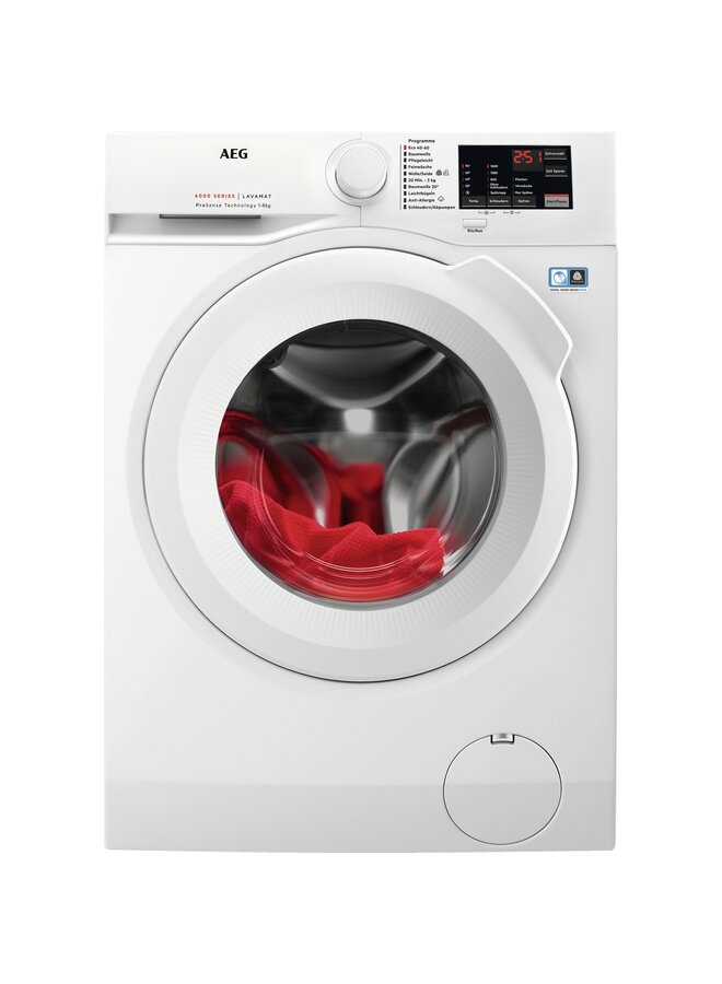 L6FA68FL | Wasmachine | 8 kg | 1600 | Stoom