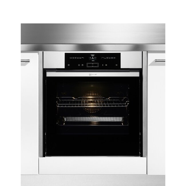 Neff B45CR20N0 inbouw oven Slide en Hide