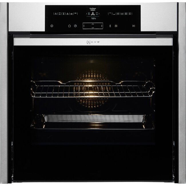 Neff B45CR20N0 inbouw oven Slide en Hide