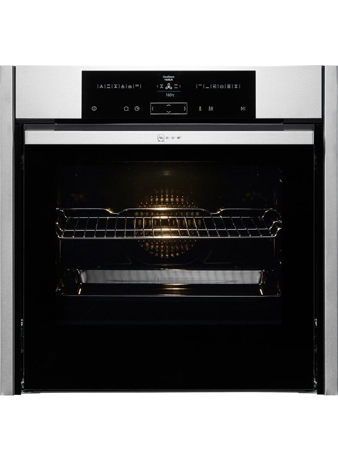 Neff B45CR20N0 inbouw oven Slide en Hide