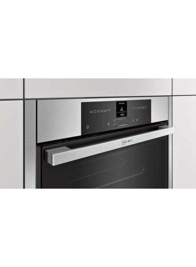 Neff B45CR20N0 inbouw oven Slide en Hide
