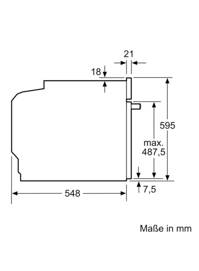 Neff B45CR20N0 inbouw oven Slide en Hide