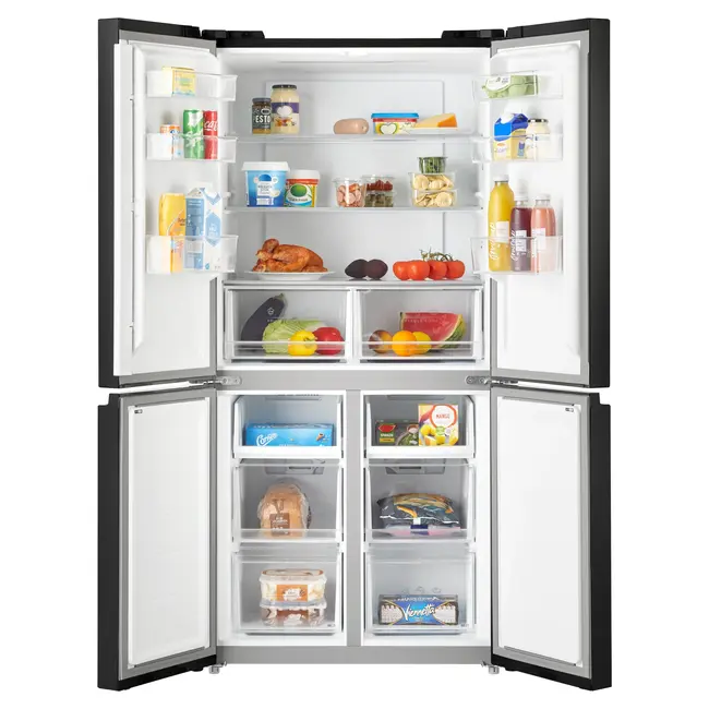 Inventum SKV4178B Amerikaanse koelkast - 474 liter - 83,5 cm breed - Zwart