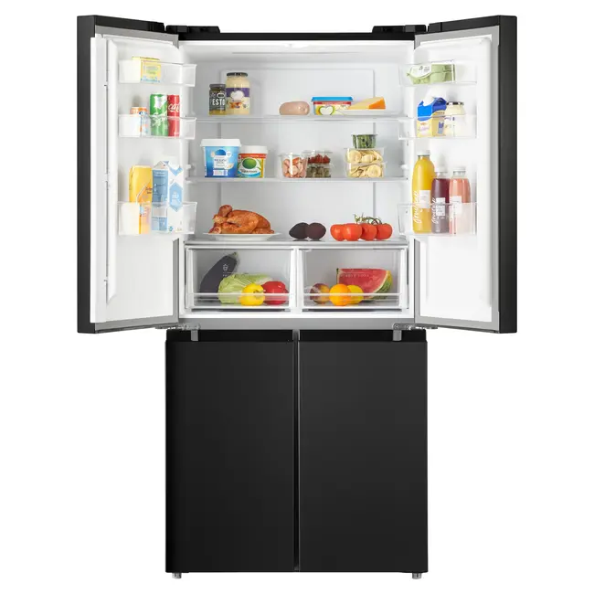 Inventum SKV4178B Amerikaanse koelkast - 474 liter - 83,5 cm breed - Zwart