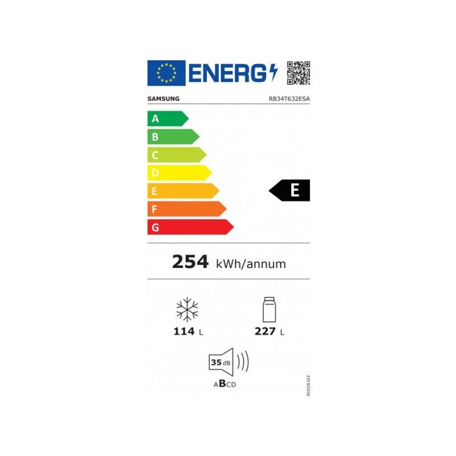 Samsung RB34T632ESA/EU koelvriescombinatie