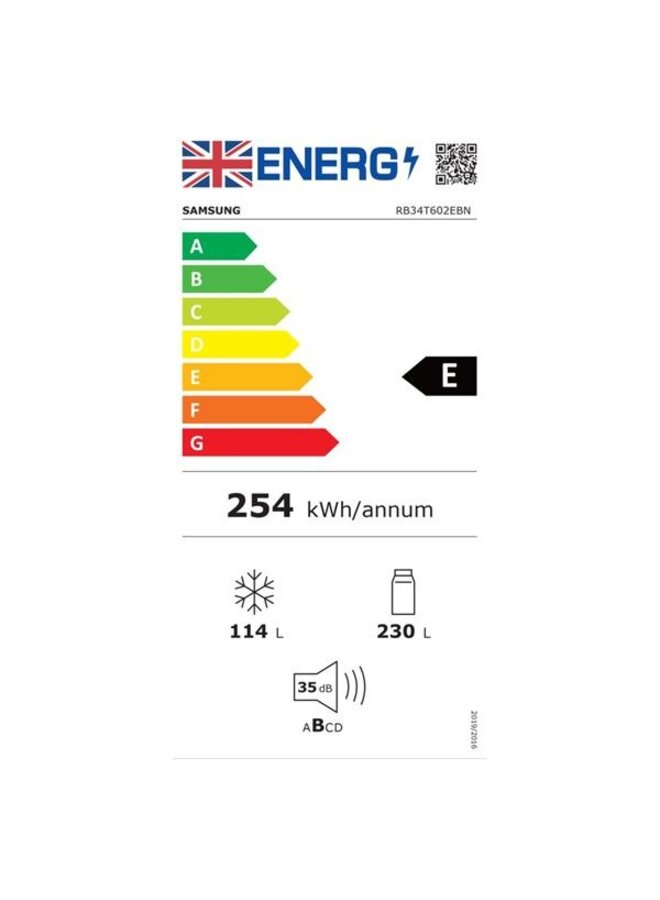 Samsung RB34T602EBN/EU koelvriescombinatie Zwart